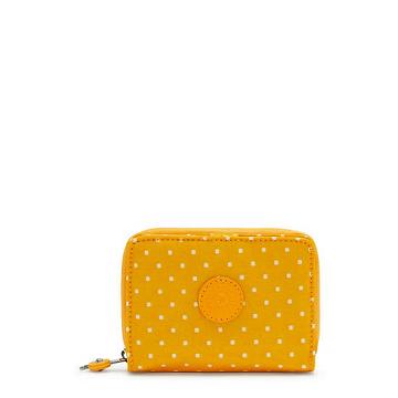 Kipling Money Love Klassieke Printed Small Wallet Portefeuille Geel | NL 1016CT